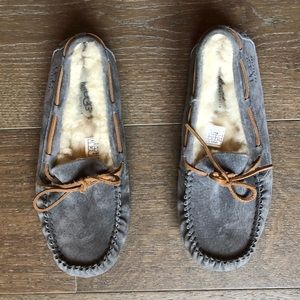 Gray UGG Moccasins